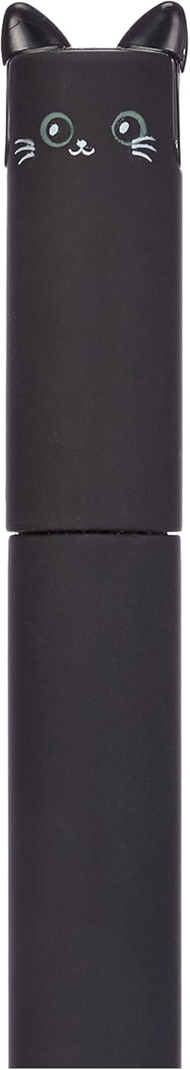 Legami Erasable Gel Pen, Thermosensitive Ink, 0.7 mm Tip Diameter, 15 cm Length, Black ink