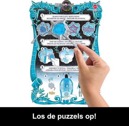 Monster High Skulltimate Secrets Doll and Accessories Set, Hauntlywood Mysteries Frankie Stein with Reveal Closet & 19+ Glam Surprises like Doll Clothes, JBG81