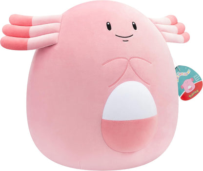 Squishmallows x Pokémon xSQPK00072 - Chaneira 35 cm Official Pokémon Super Soft Cuddly Toy