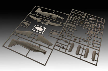Revell 63774 Model Set Messerschmitt P.1099A - P-Series 1:72 Scale Unbuilt Plastic Model Kit with Accessories