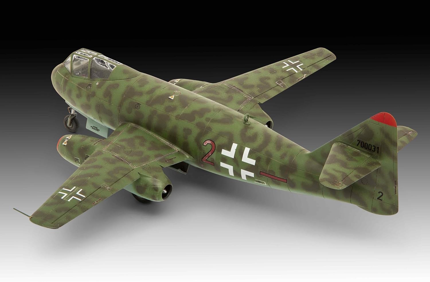 Revell 63774 Model Set Messerschmitt P.1099A - P-Series 1:72 Scale Unbuilt Plastic Model Kit with Accessories