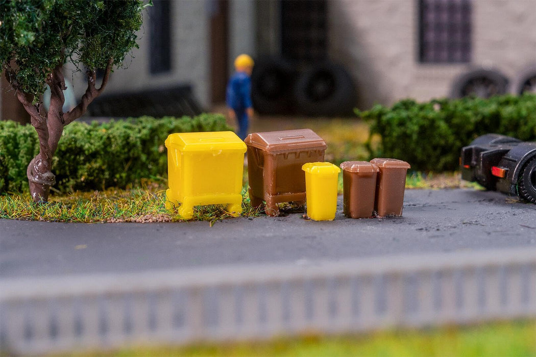 `Faller - 1/160 Afvalemmer Set, Bruin En Geel (04/25)*`