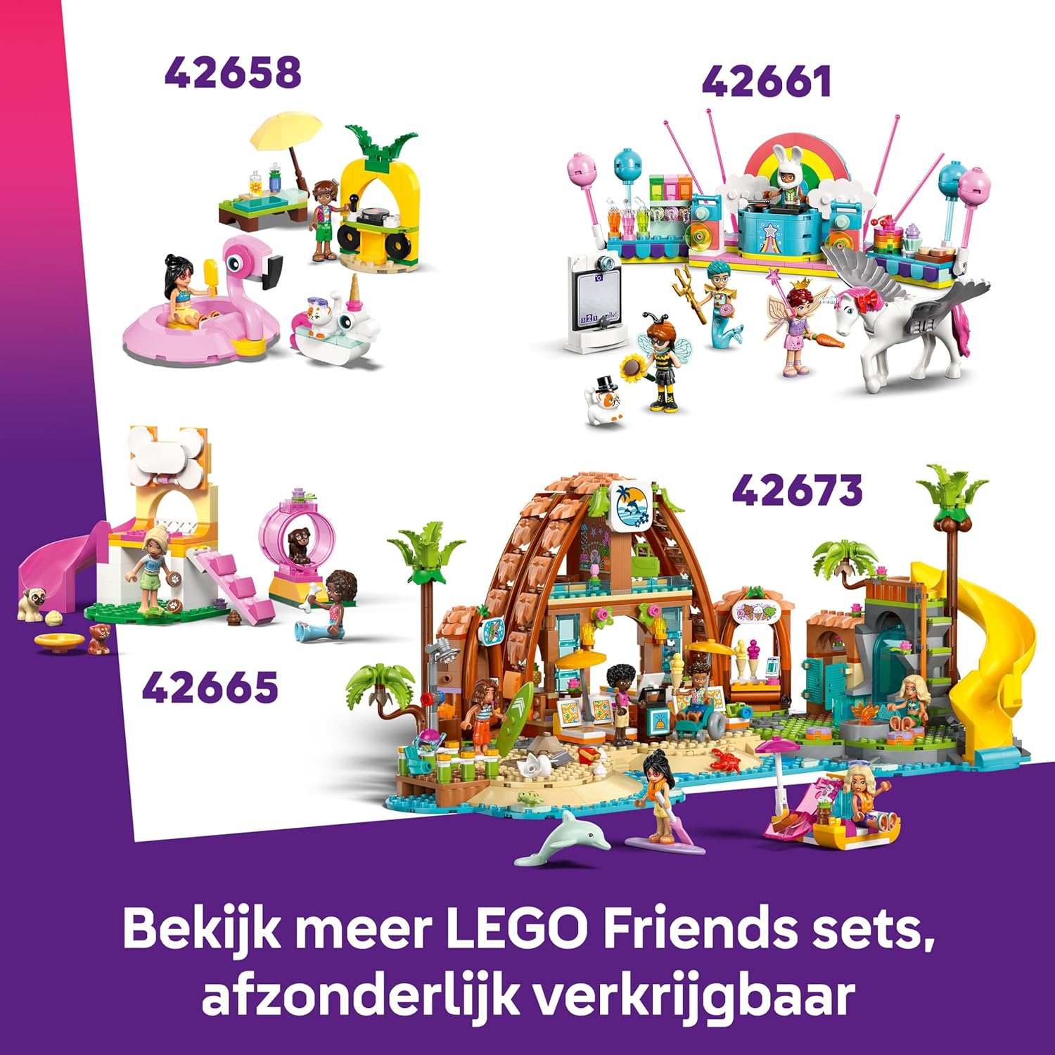 LEGO Friends Avontuurlijke Bootreis – Bouwpakket Met Boot Speelgoed Met Draaiend Zeil, 4 Poppetjes en 2 Dolfijnen Dieren Figuren Plus Accessoires Verjaardagscadeau voor Meisjes Vanaf 8 Jaar – 42664