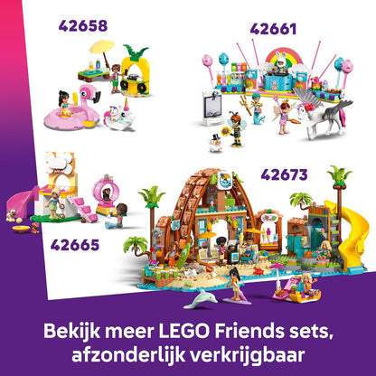 LEGO Friends Avontuurlijke Bootreis – Bouwpakket Met Boot Speelgoed Met Draaiend Zeil, 4 Poppetjes en 2 Dolfijnen Dieren Figuren Plus Accessoires Verjaardagscadeau voor Meisjes Vanaf 8 Jaar – 42664