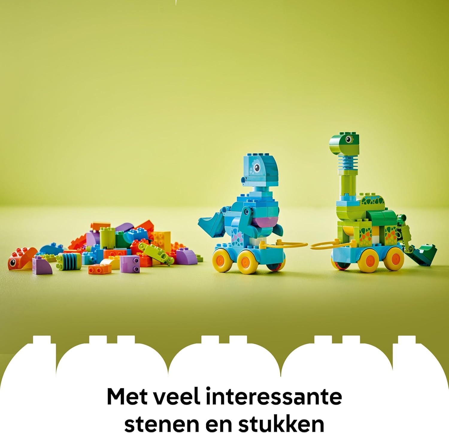 Lego Duplo Town: 3In1 Dinosaurs On Wheels (10451)