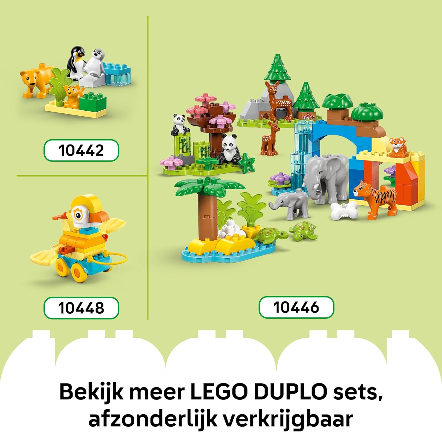 Lego Duplo Town: 3In1 Dinosaurs On Wheels (10451)