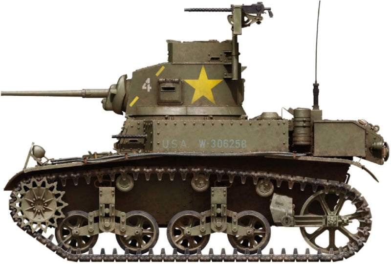Miniart 1:35 - M3 Stuart Late Prod (Int Kit