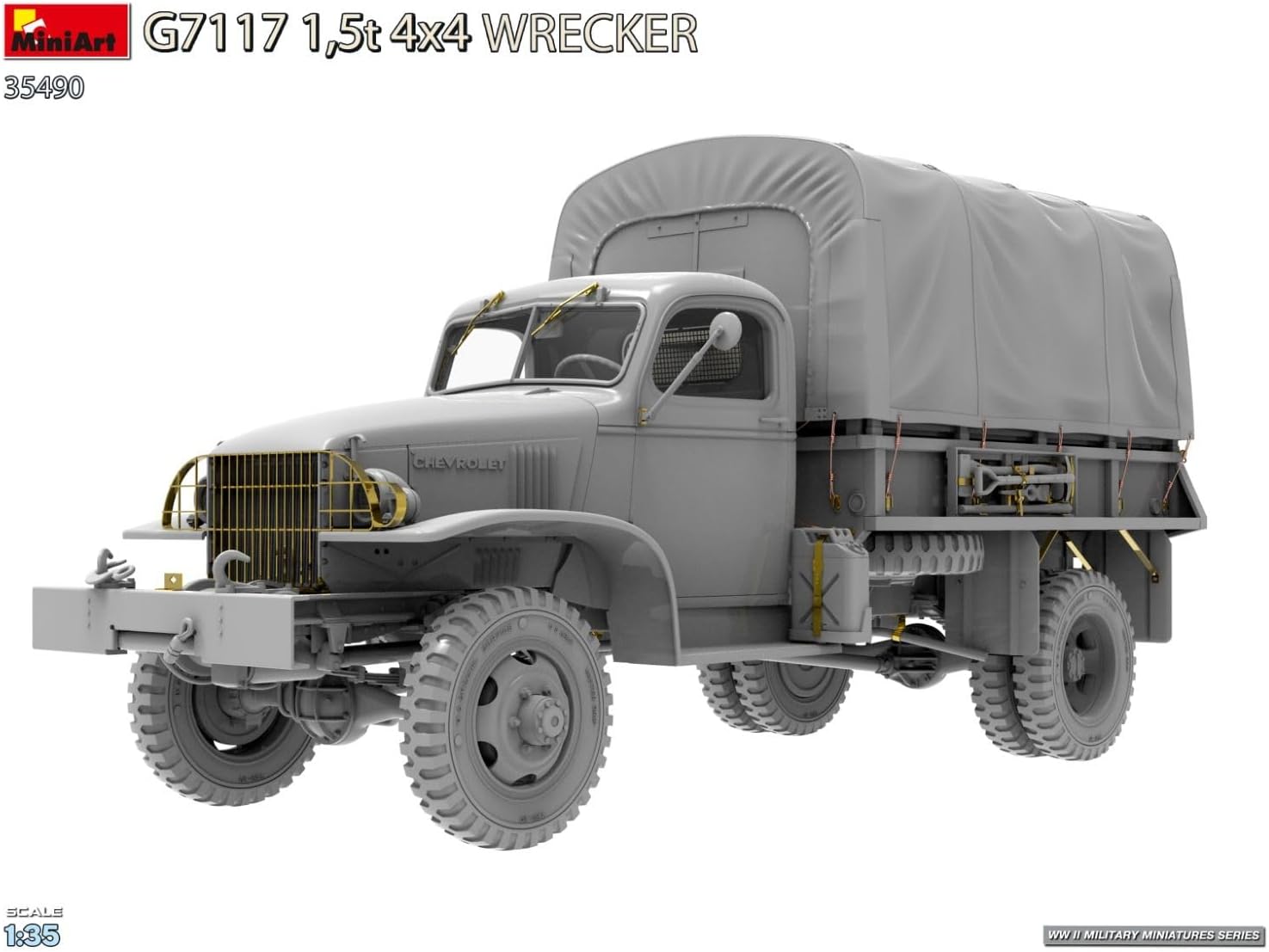 Miniart 1:35 - G7117 1,5t 4x4 Wrecker