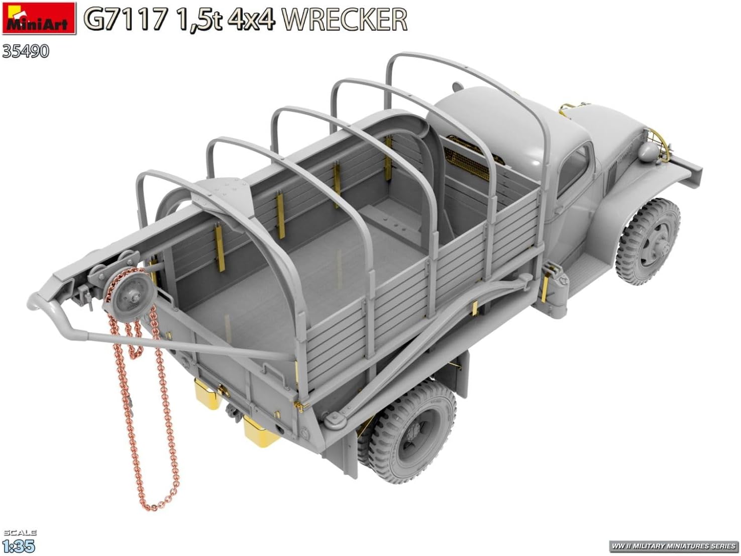 Miniart 1:35 - G7117 1,5t 4x4 Wrecker