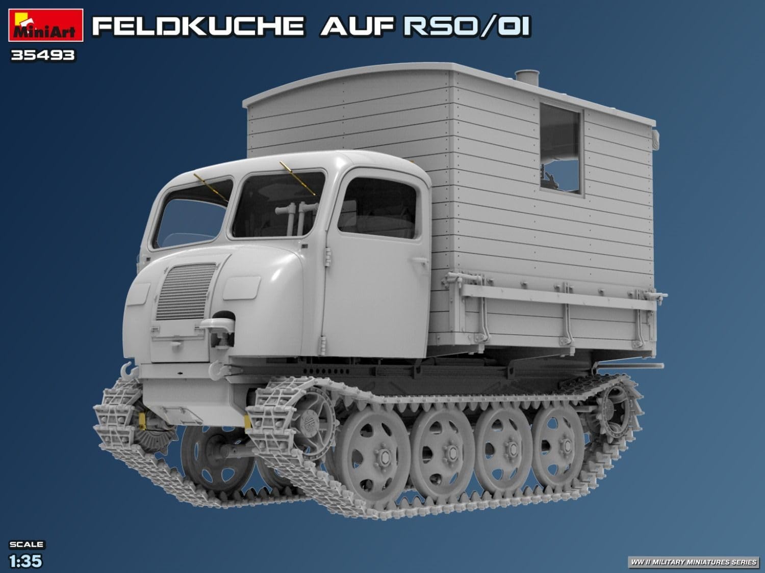 Miniart 1:35 - Feldkuche Auf RSO/01