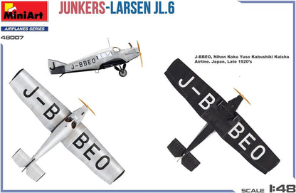 Miniart 1:48 - Junkers-Larsen JL.6