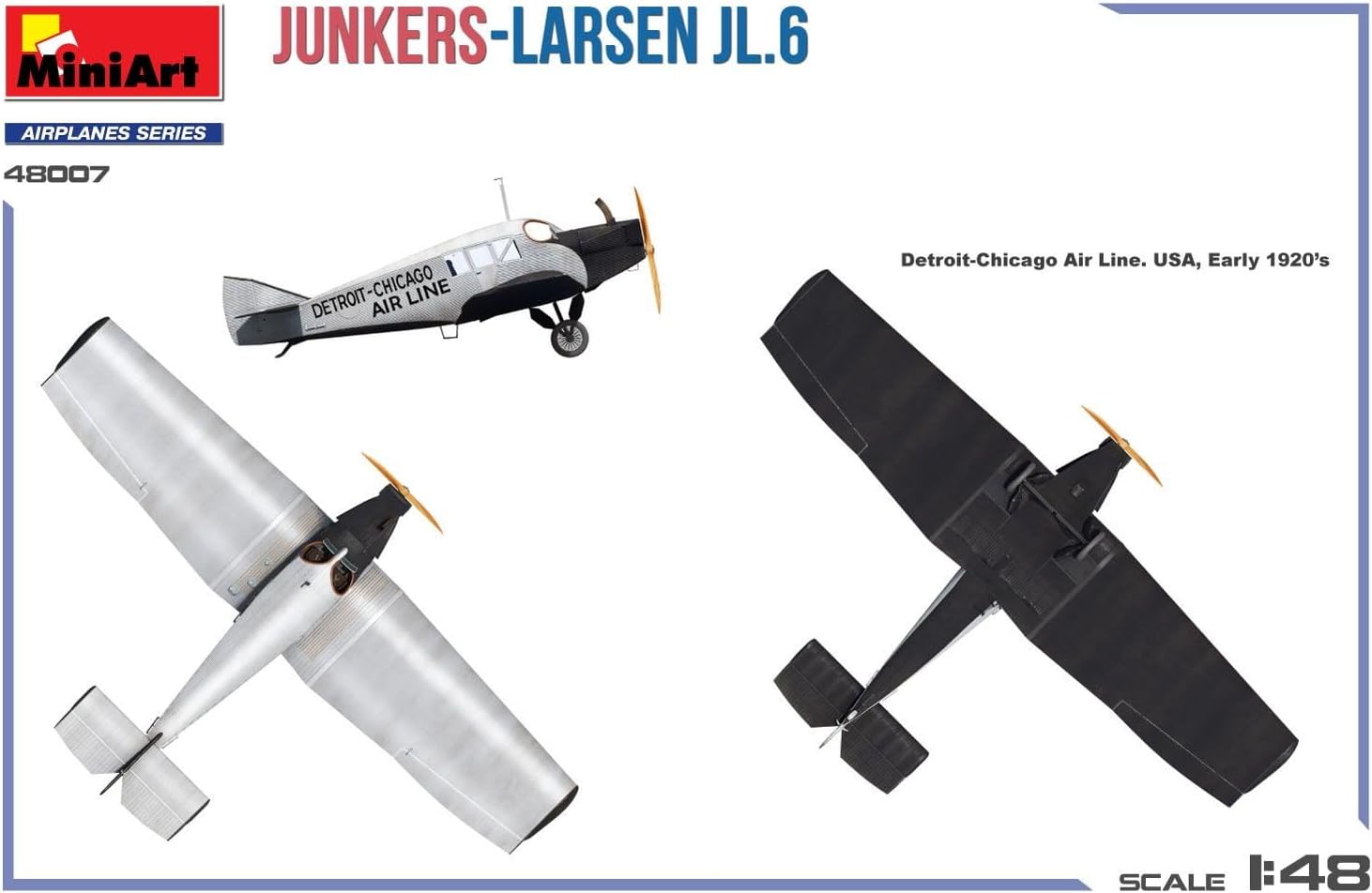 Miniart 1:48 - Junkers-Larsen JL.6