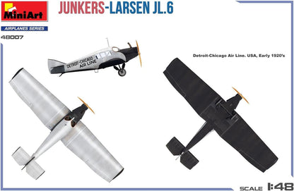 Miniart 1:48 - Junkers-Larsen JL.6