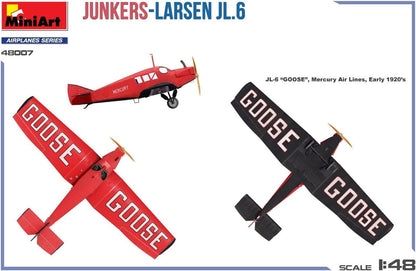 Miniart 1:48 - Junkers-Larsen JL.6