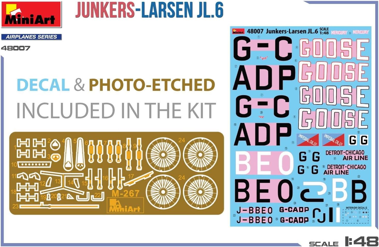 Miniart 1:48 - Junkers-Larsen JL.6