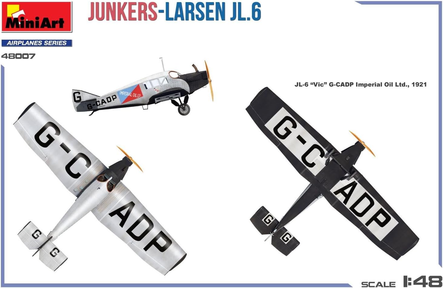 Miniart 1:48 - Junkers-Larsen JL.6