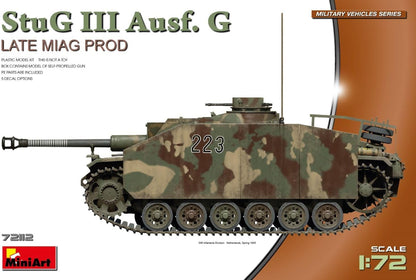 Miniart 1:72 - StuH 42 Ausf. G Late Miag Prod