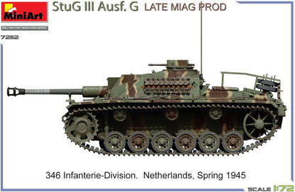 Miniart 1:72 - StuH 42 Ausf. G Late Miag Prod