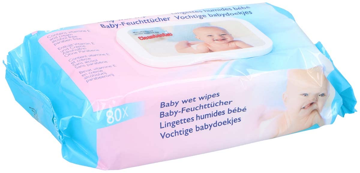 Babydoekjes Vochtig 80 Stuks Per Pak