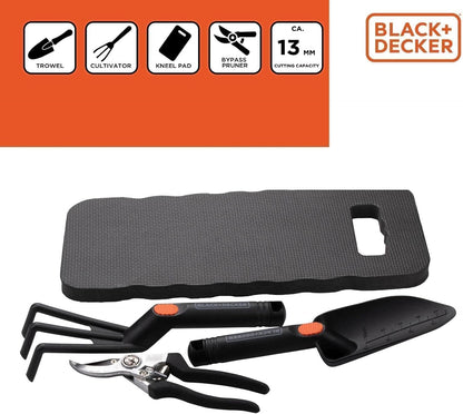 Black+Decker Tuingereedschap 4dlg.