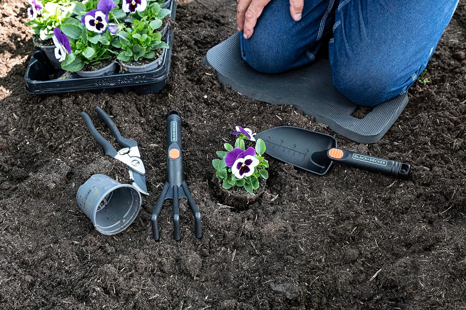 Black+Decker Tuingereedschap 4dlg.