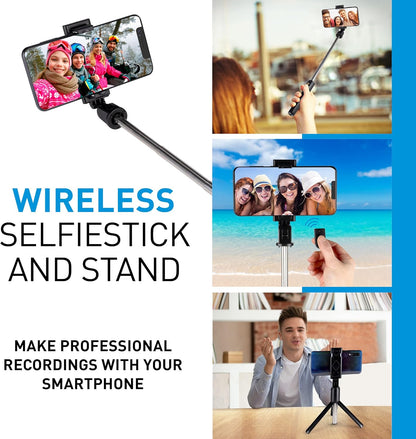 Selfiestick met Statief en Bluetooth