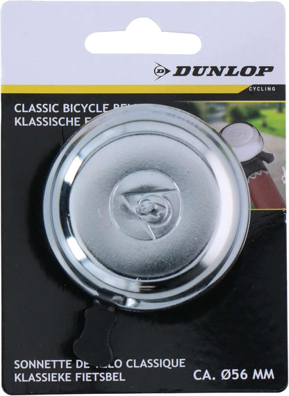 Dunlop Campanelli classici per bicicletta, 56 mm, argento