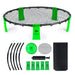Dunlop Spyderball - Palla, pompa e borsa da viaggio incluse - Massimo 4 giocatori. 4 giocatori - Adatto per Spikeball