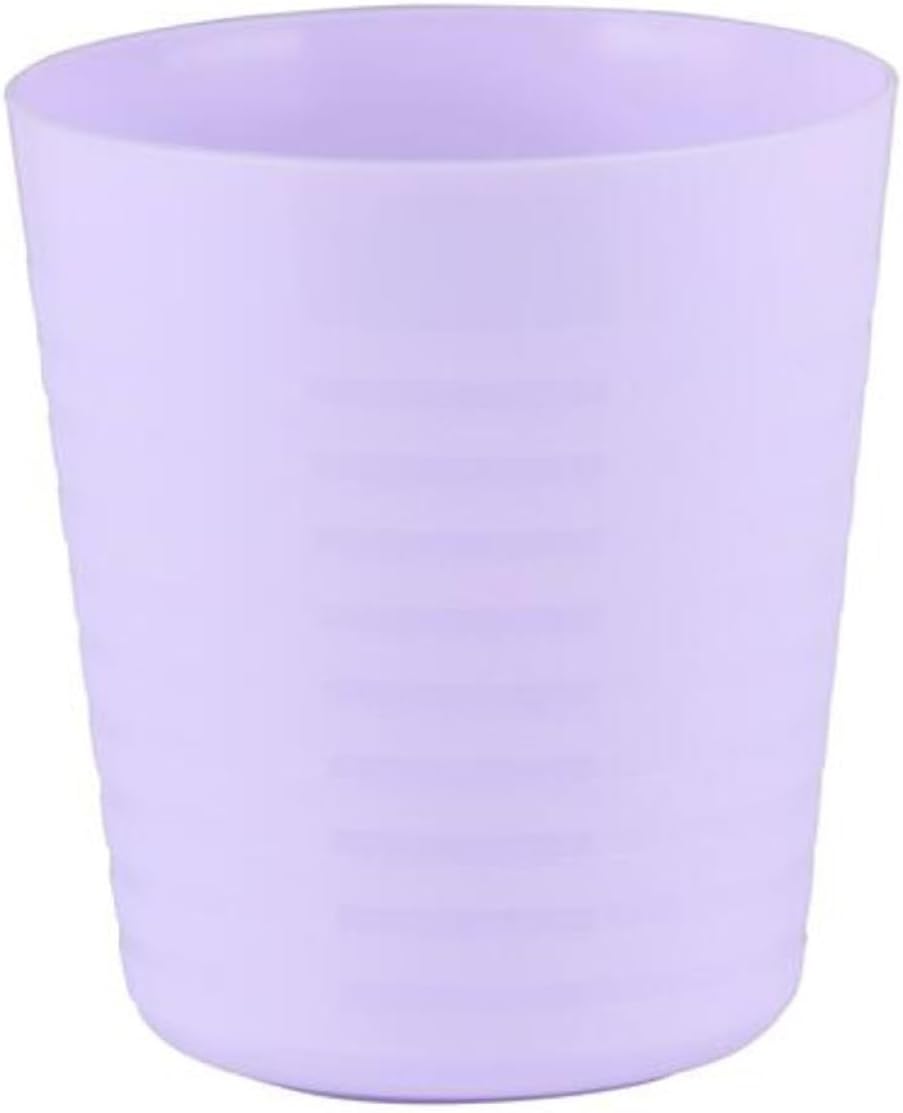 alpina Plastic Drinking Cups 230ml Small Drinking Tumblers Reusable Stackable Glasses for Kids Picnic Parties Outdoor BBQ Travel Kitchen, Assorted Pastel Colours