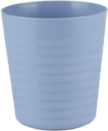 alpina Plastic Drinking Cups 230ml Small Drinking Tumblers Reusable Stackable Glasses for Kids Picnic Parties Outdoor BBQ Travel Kitchen, Assorted Pastel Colours