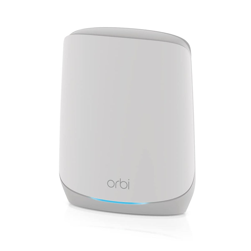 NETGEAR Orbi RBS760 WiFi 6 Mesh Add on Satellite, Adds up to 2,000sq ft, 11AX Tri-Band Mesh. Speeds up to 5.4Gbps, White