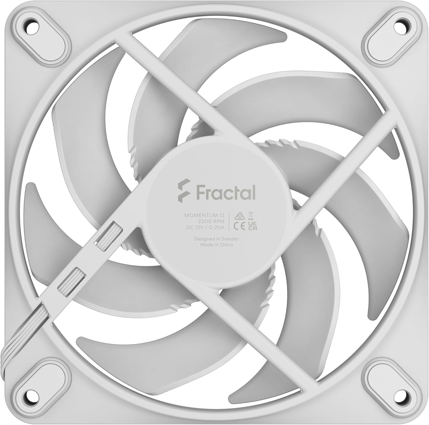 FAN Momentum 12 White