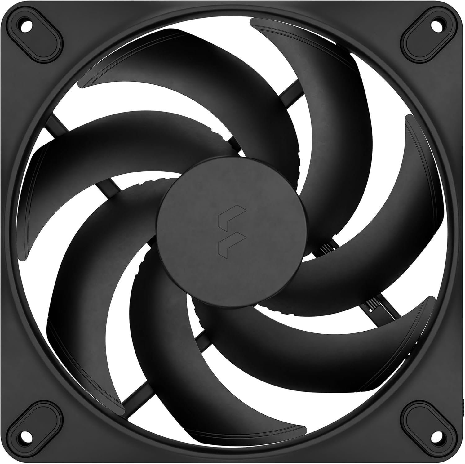 Fractal Design Momentum 14 - Silent PC Case Fan - 140 mm - Liquid Crystal Polymer LCP blades - FDB Fluid Dynamic Bearing - PWM control - Cooling Performance - Powerful Airflow - Quiet Operation -Black