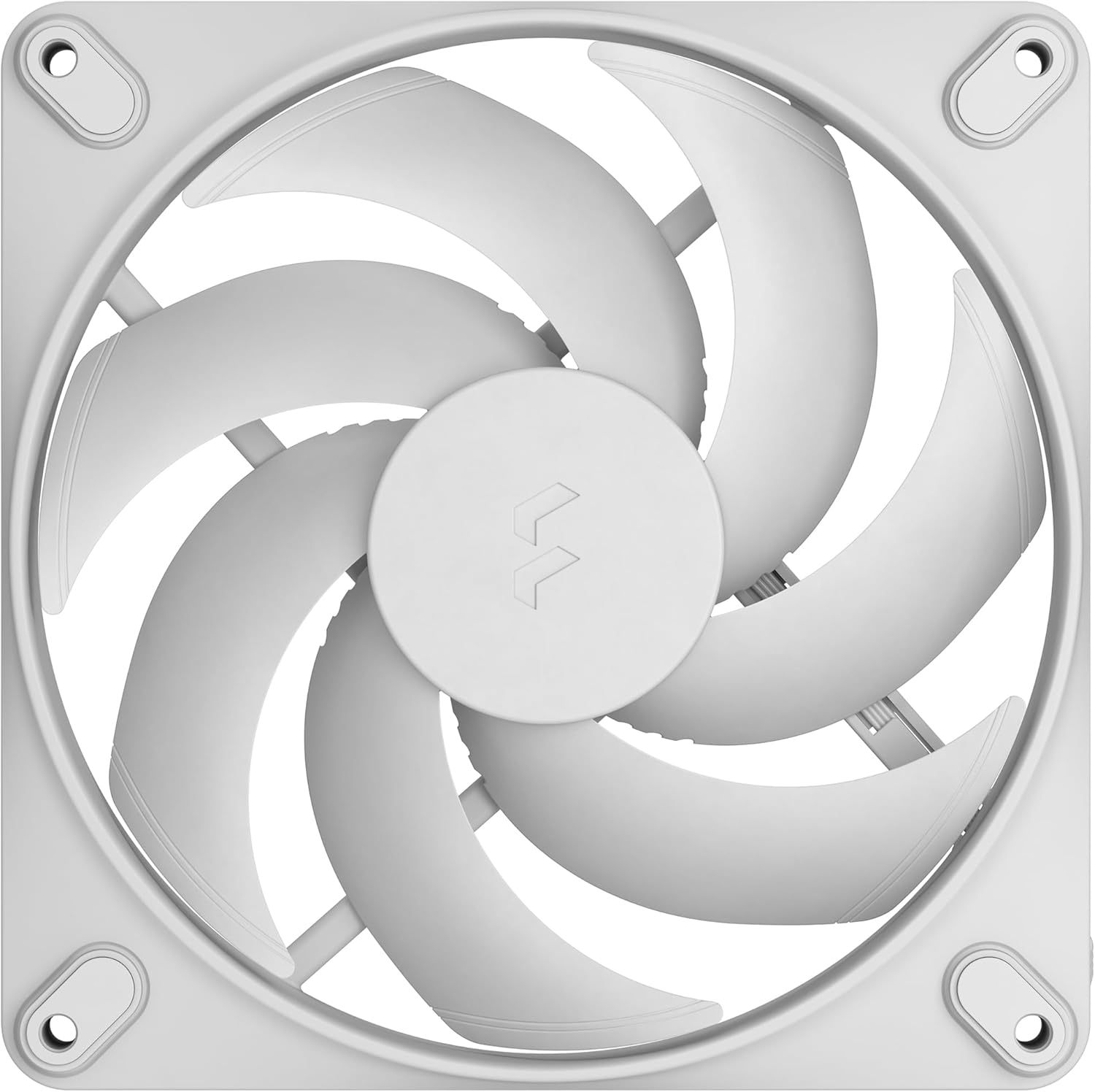 Fractal Design Momentum 14 - Silent PC Case Fan - 140 mm - Liquid Crystal Polymer LCP blades - FDB Fluid Dynamic Bearing - PWM control - Cooling Performance - Powerful Airflow - Quiet Operation -White