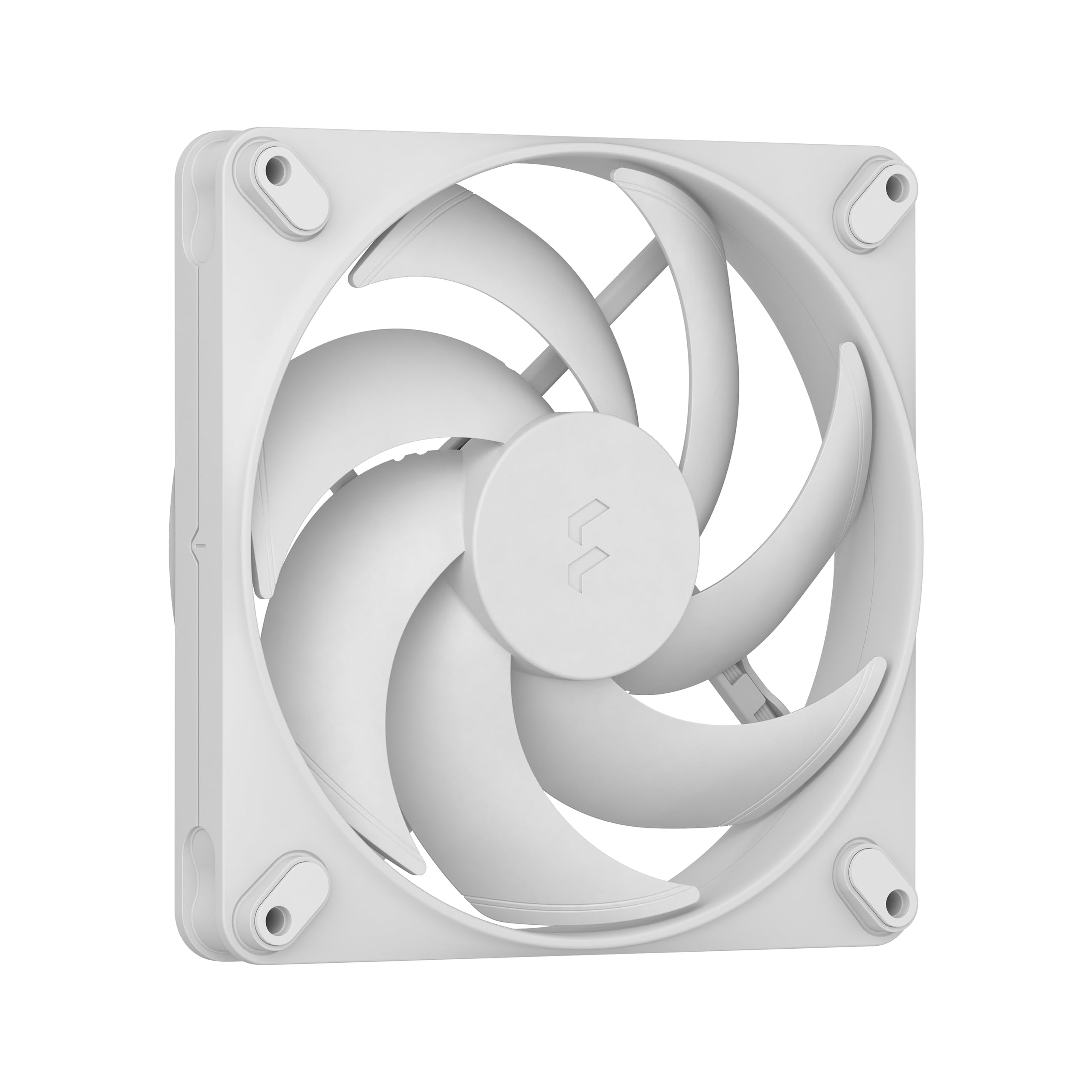 Fractal Design Momentum 14 - Silent PC Case Fan - 140 mm - Liquid Crystal Polymer LCP blades - FDB Fluid Dynamic Bearing - PWM control - Cooling Performance - Powerful Airflow - Quiet Operation -White