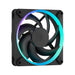 Fractal Design Momentum 12 RGB-Silent PC Case Fan-120 mm-ARGB Gen2-16 LEDs-Liquid Crystal Polymer LCP blades-FDB Fluid Dynamic Bearing-Cooling Performance-Powerful Airflow-Quiet Operation-Black