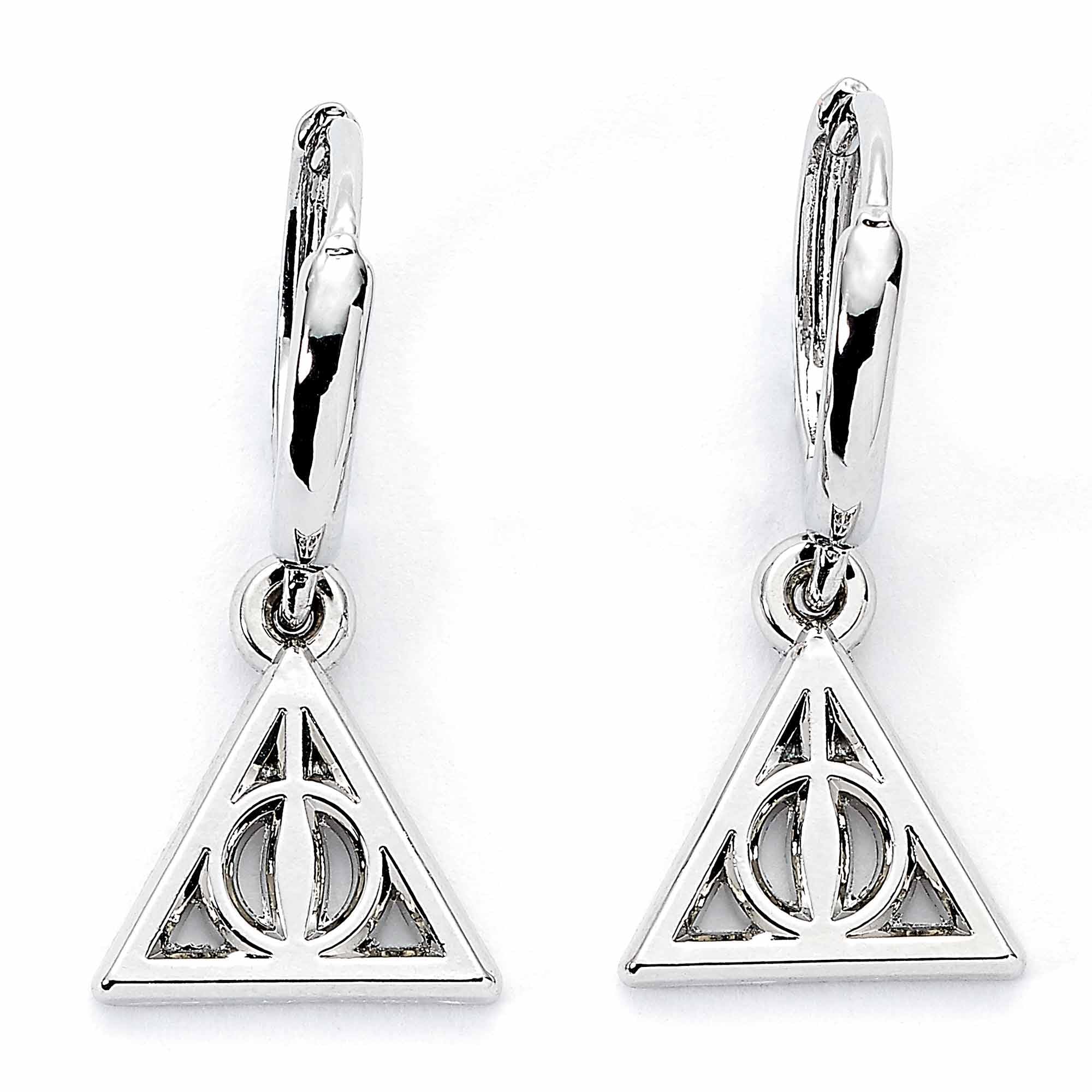 Harry Potter Deathly Hallows Huggy Earrings