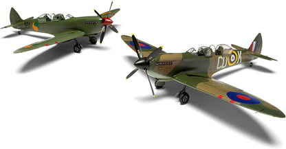 Airfix A05143 Supermarine Spitfire Tr.9 Model Building Kit - Plastic Plane Kits for Adults & Children 8+, Set Includes Sprues & Decals 1:48 Scale
