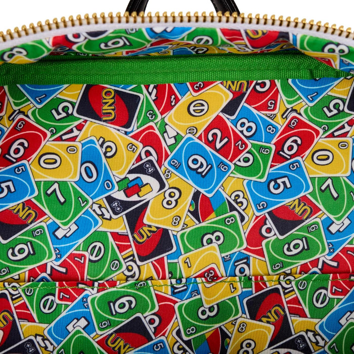 Mattel Classic By Loungefly Mini Backpack Uno Reverse Card