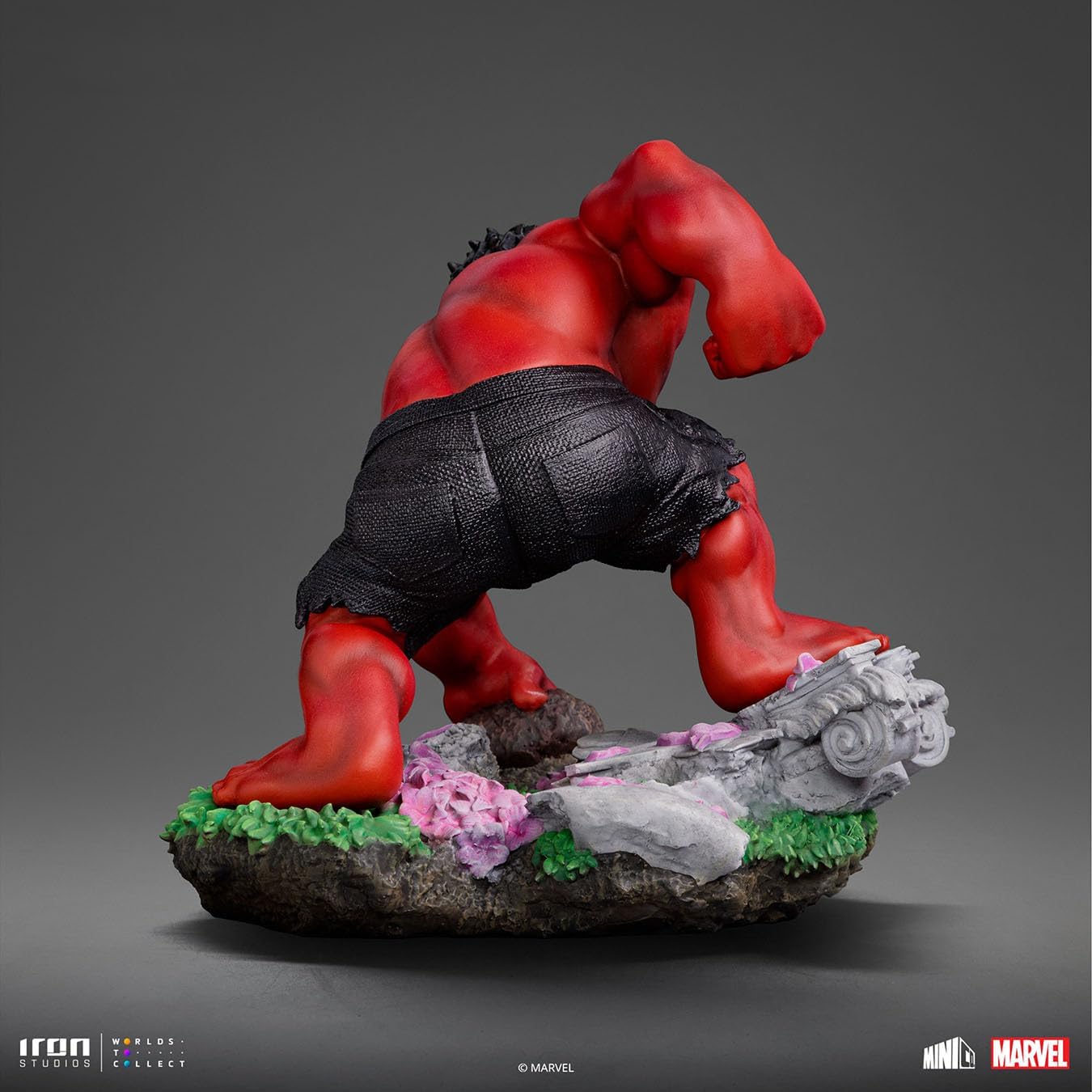 Iron Studios Captain America 4 - Red Hulk Mini Co Vinyl