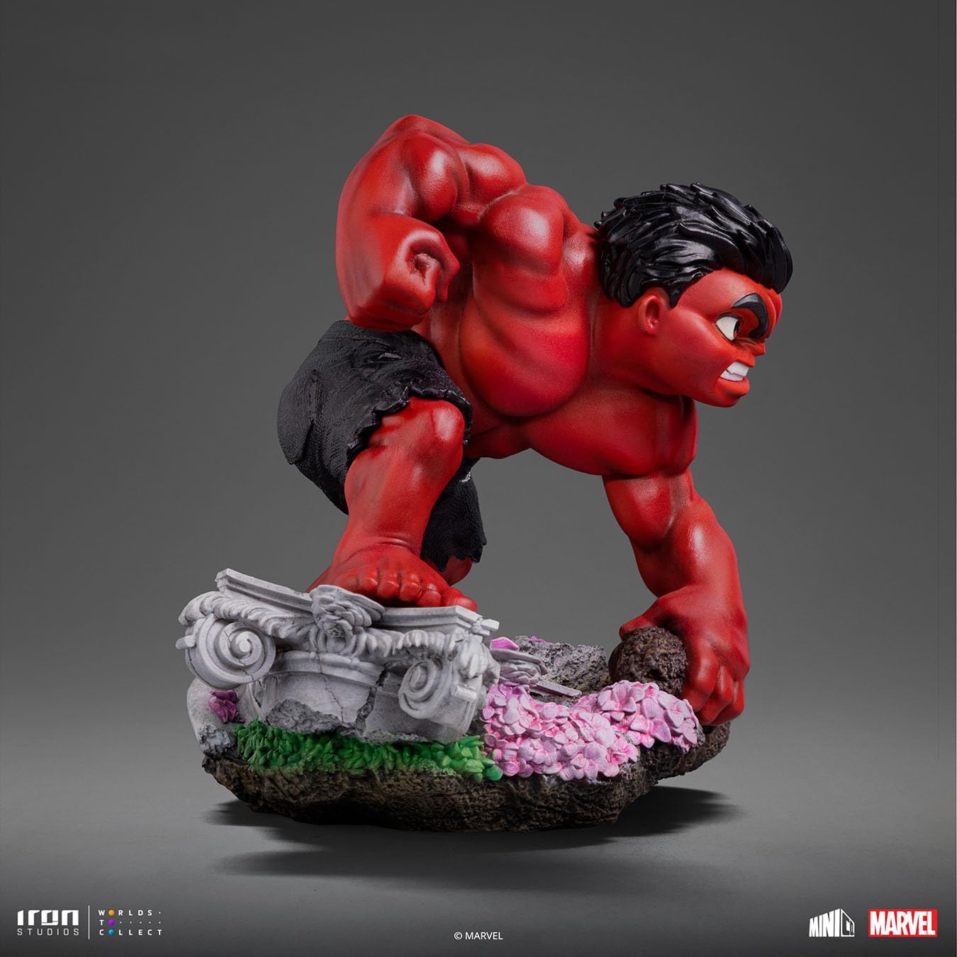 Iron Studios Captain America 4 - Red Hulk Mini Co Vinyl