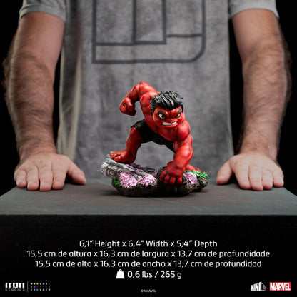 Iron Studios Captain America 4 - Red Hulk Mini Co Vinyl