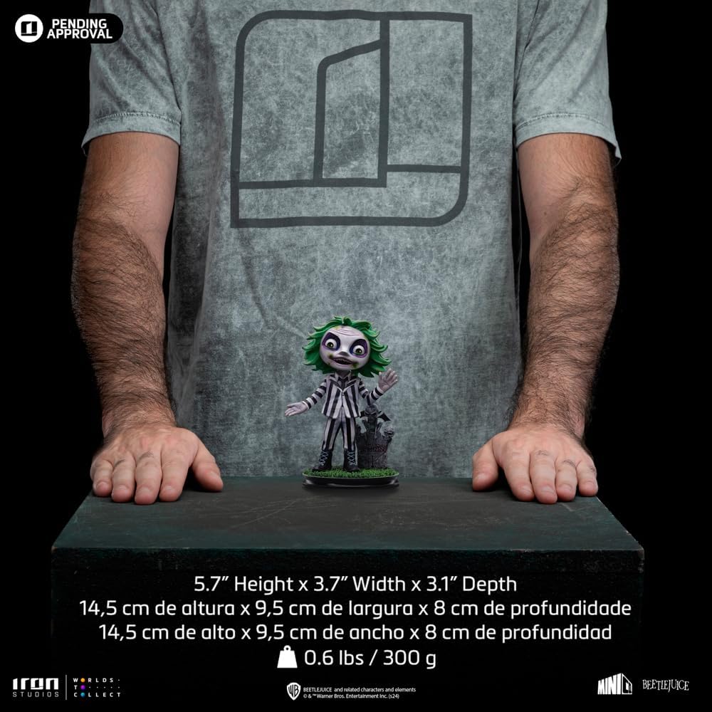 Iron Studios Minico Statue Beetlejuice Multicolore PVC 14,5 cm
