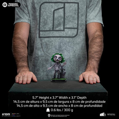 Iron Studios Minico Statue Beetlejuice Multicolore PVC 14,5 cm