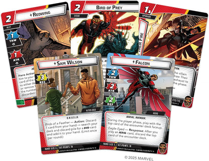 Asmodee | Marvel Champions The Card Game - Falcon Hero Pack | Card Game | Ages 14+ | 1-4 Players | 45-90 Minutes Playing Time
