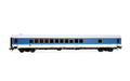 Rivarossi HR4348 DB, 4-axle bar coach WGmh 854 in InterRegio livery, ep. IV