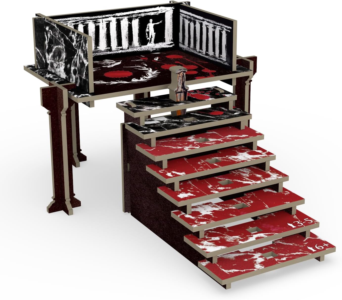23 Knives from Play to Z Games - Social Manipulation Game, for 3-8 Players, 14+