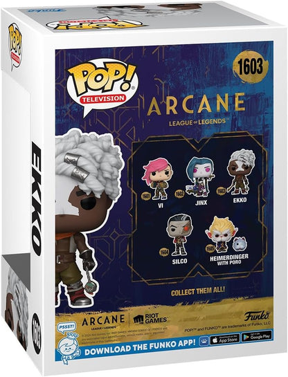 Funko Pop! TV: Arcane LoL - Ekko - Arcane: League Of Legends - Collectable Vinyl Figure - Gift Idea - Official Merchandise - Toys for Kids & Adults - TV Fans - Model Figure for Collectors and Display