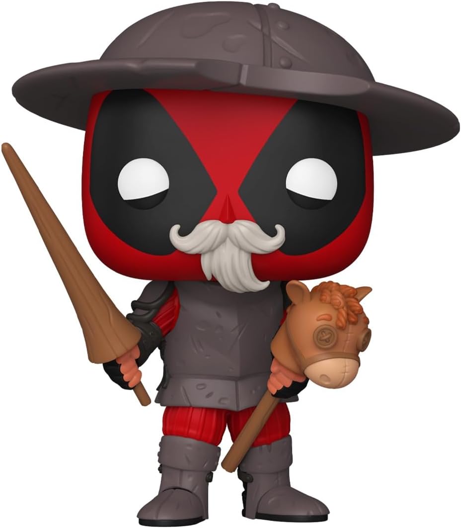 Funko Pop! Plus: Deadpool Literary Classics – Deadpool Don Quixote - Figura de Vinilo Coleccionable - Idea de Regalo - Mercancia Oficial - Juguetes para Niños y Adultos - Comic Books Fans