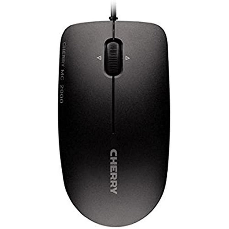Cherry MC 2000 USB Wired Infra-red Mouse With Tilt Wheel Technology Black JM-0600-2